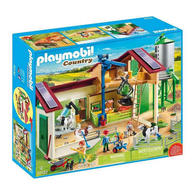 Playmobil® Spielwelt »PLAYMOBIL® 70132 - Country - Großer Bauernhof mit Silo«