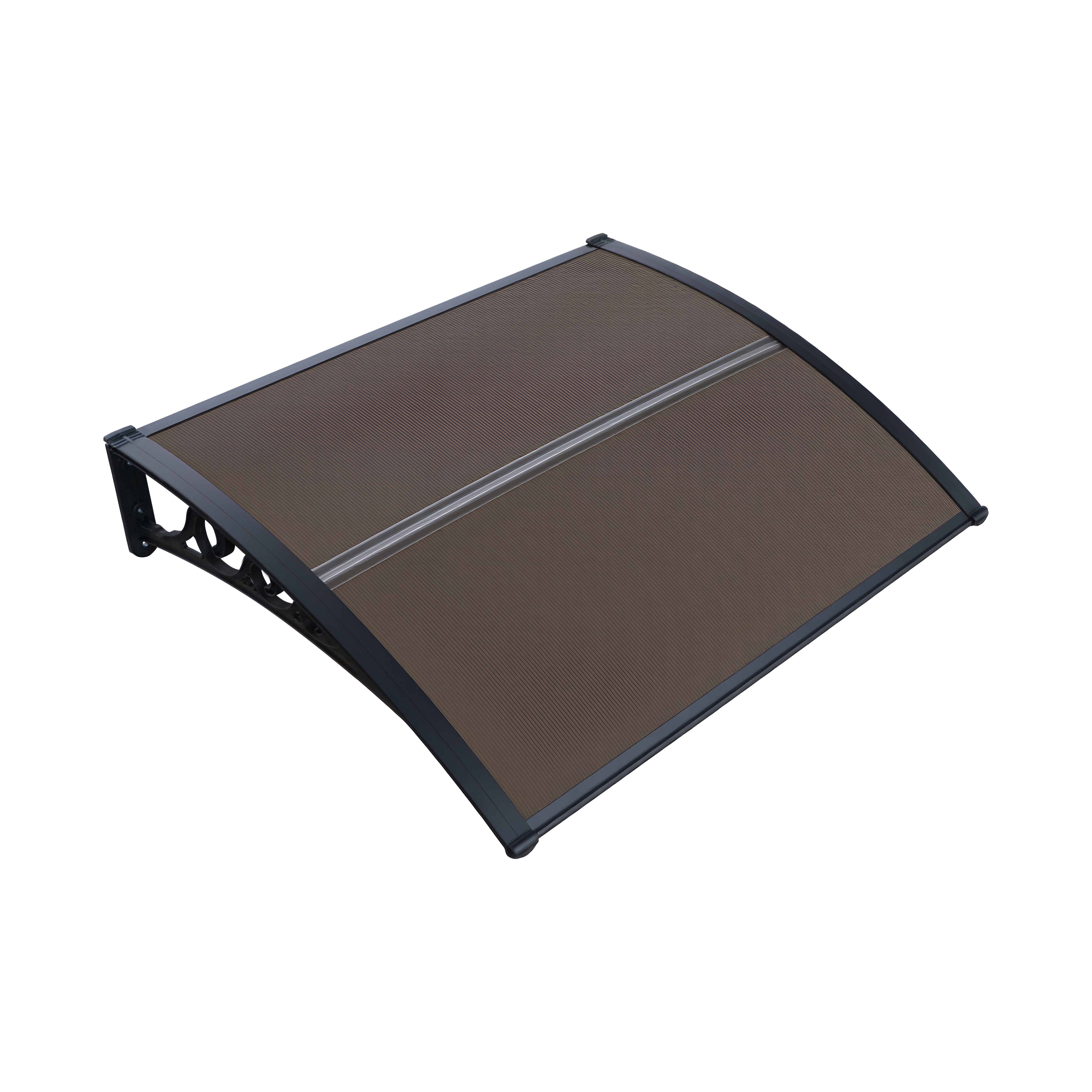 KONIFERA Pultvordach Valencia, Vordach Haustürvordach Überdachung, 1 St., Polycarbonat