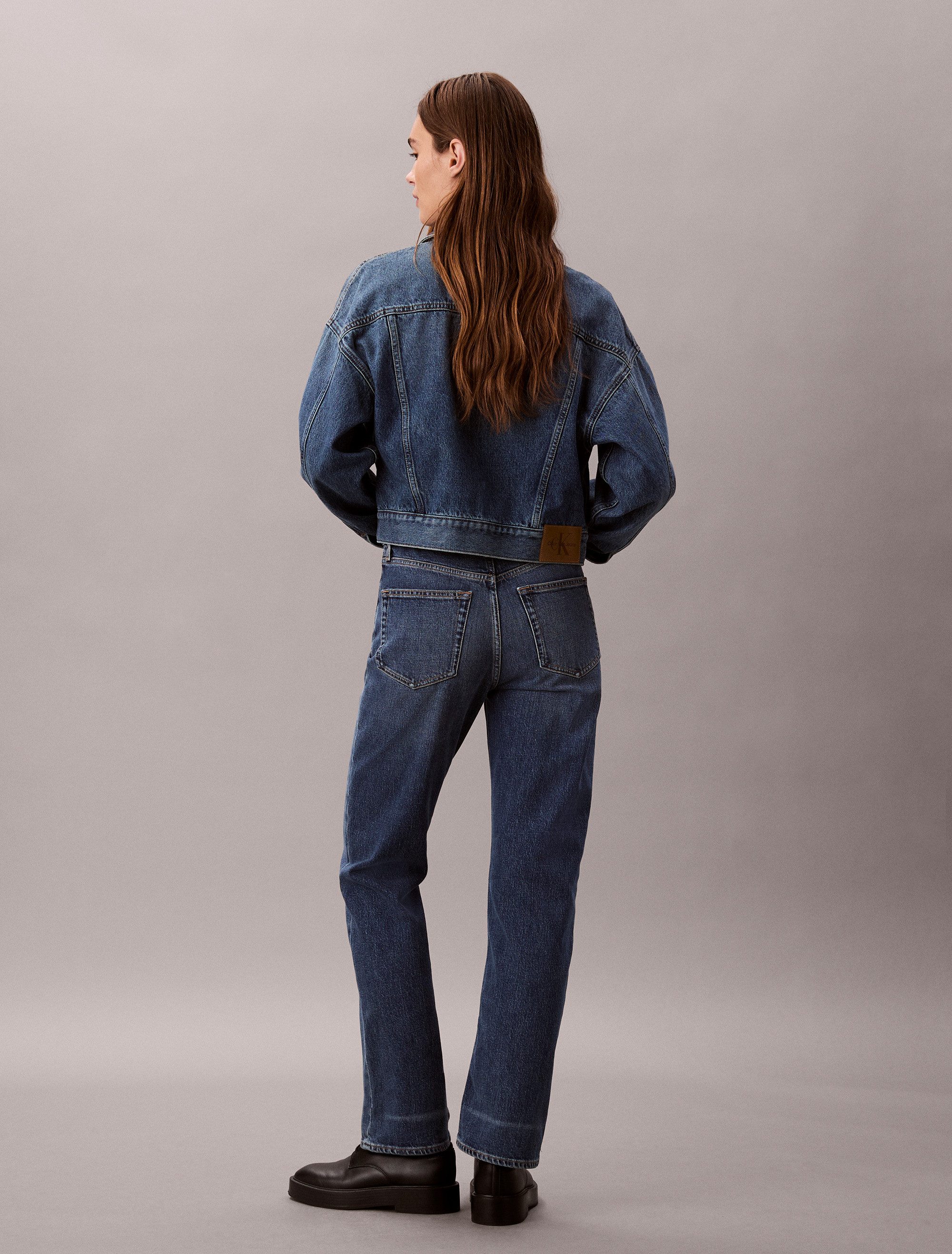Calvin Klein Jeans Straight-Jeans Mit Gürtelschlaufen