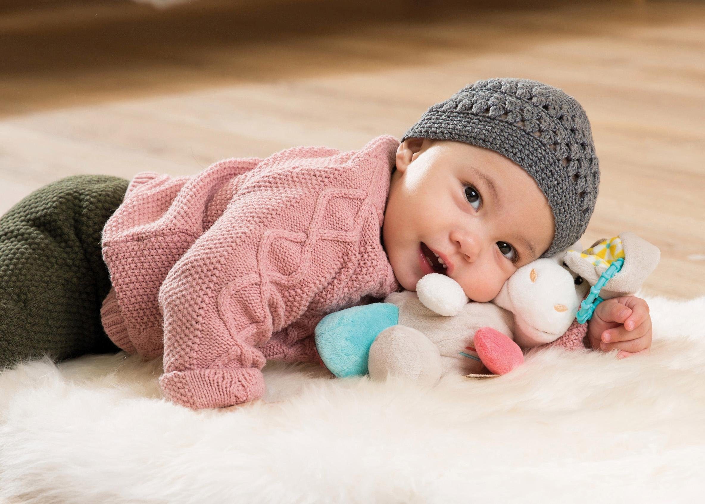 Nici Kuscheltier My First NICI, Activity Esel Muli, 23 cm