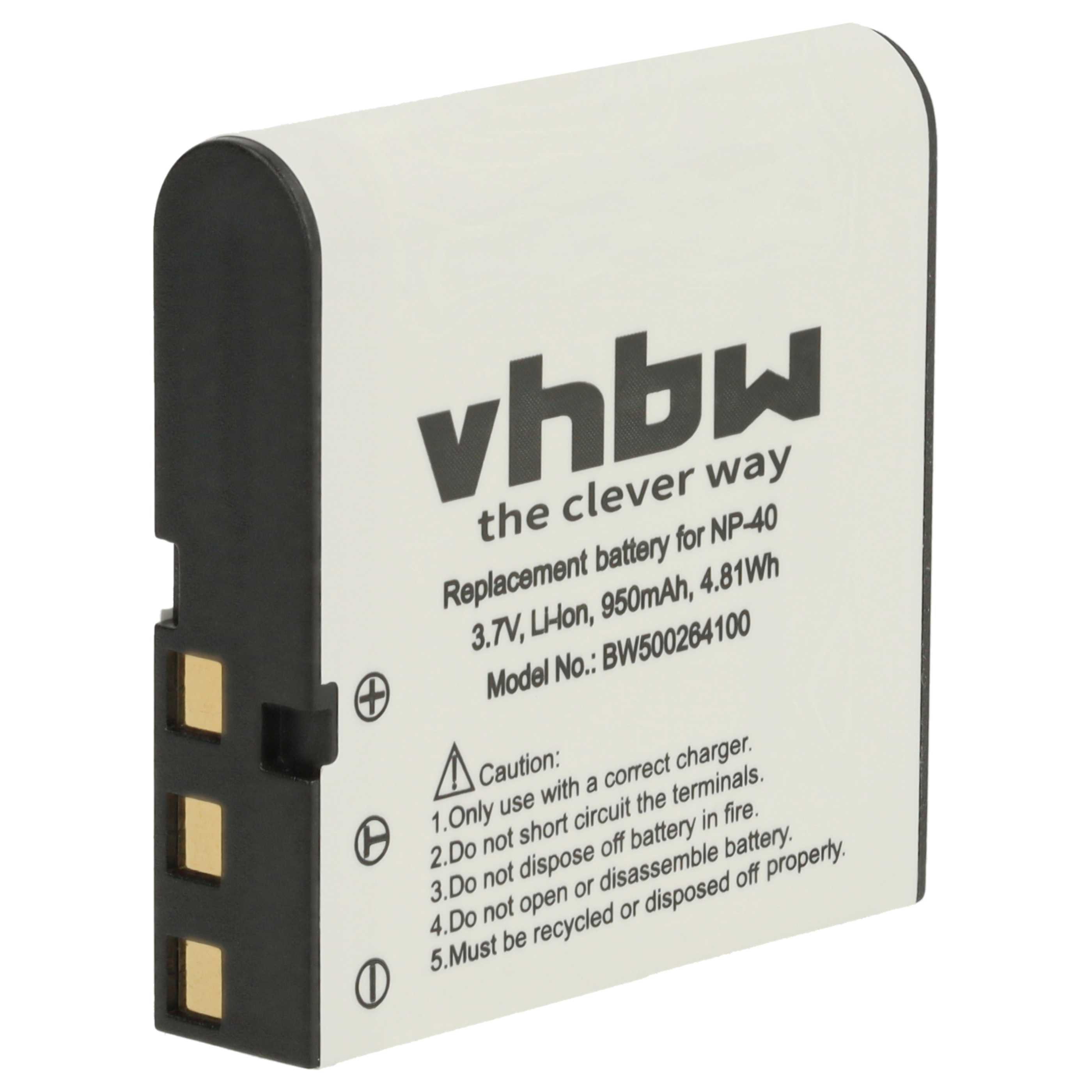 passend für DXG DVH-5D9, DXG-125V, DVH-5C6, DVH-5C3, DVH-5B3, DVH-592, Kamera-Akku