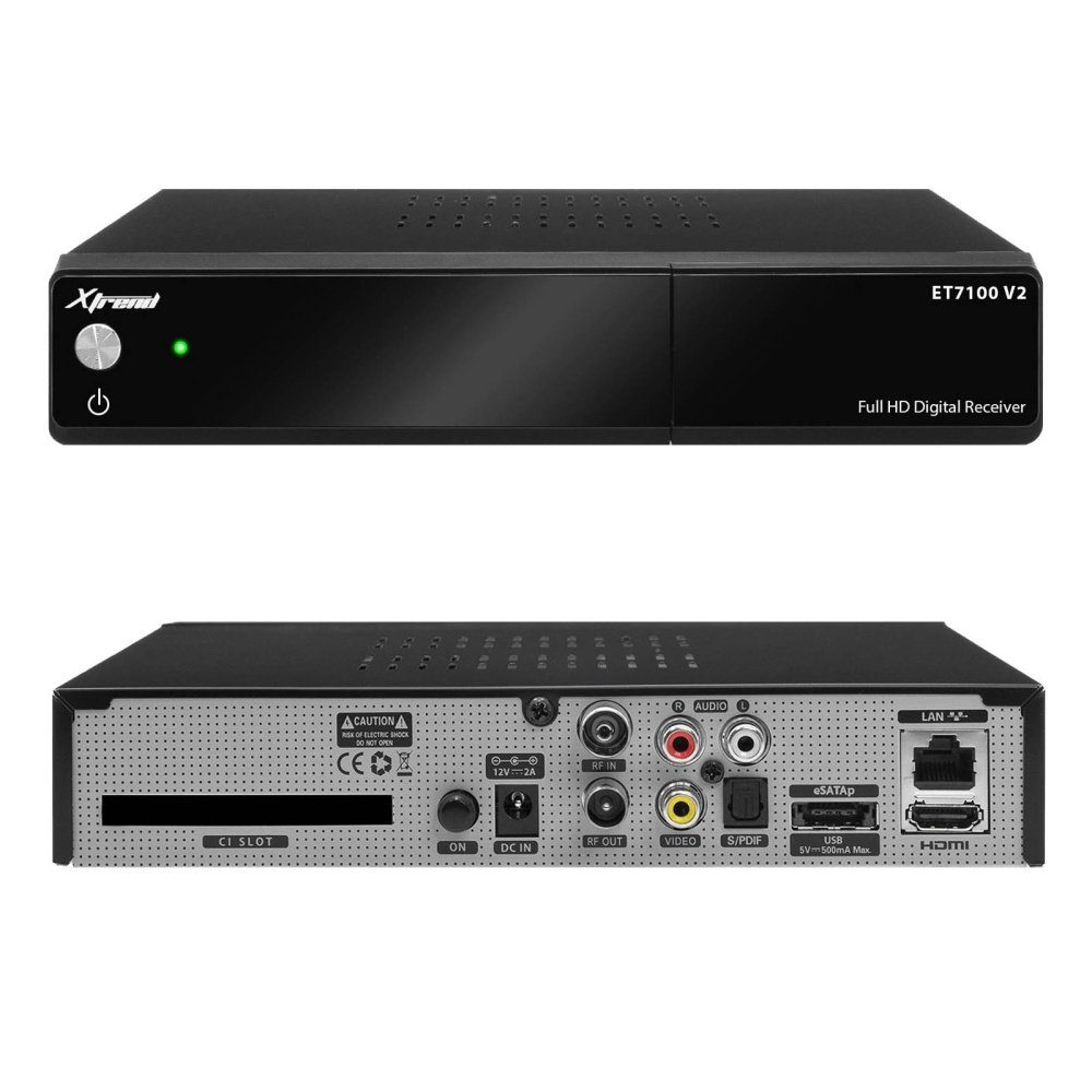 Xtrend ET 7100 V2 HD Kabel-Receiver 1xDVB-C/T2