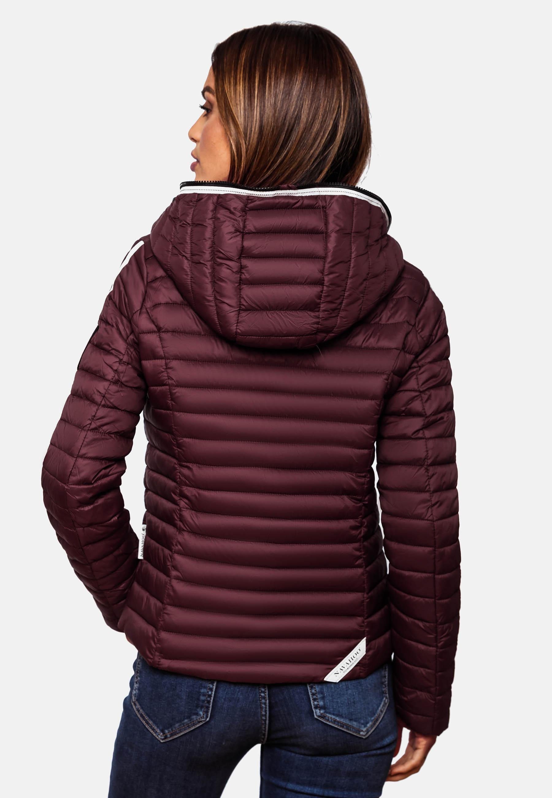 Navahoo Steppjacke Kimuk Prc leichte Übergangsjacke mit Kapuze