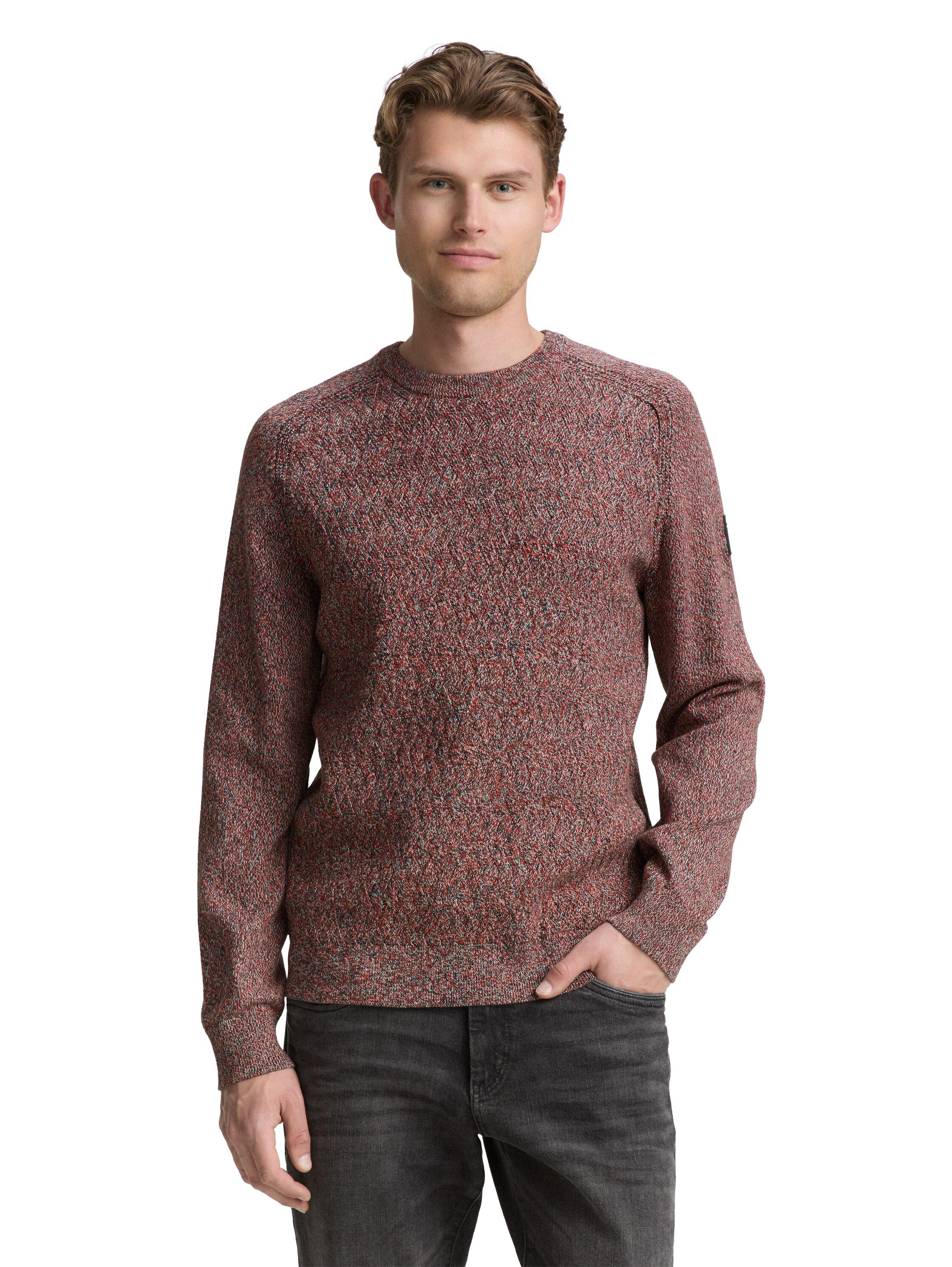 TOM TAILOR Strickpullover mit Logo Stickerei günstig online kaufen