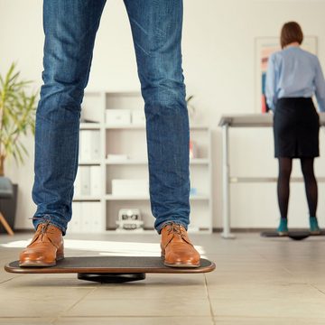 HovoBoard Gleichgewichtstrainer Balance-Board, Ergänzung für Arbeiten am Stehtisch