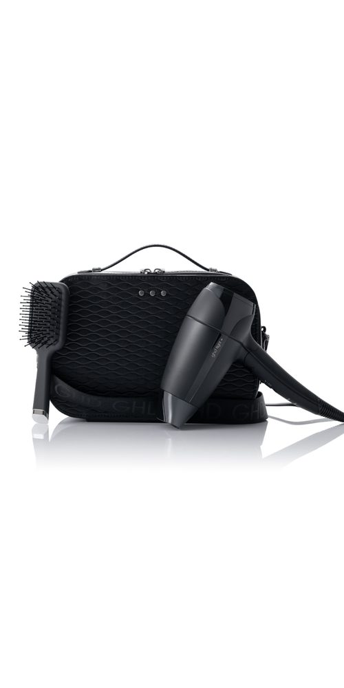 GHD Haartrockner ghd Flight+ Travel Hairdryer Giftset Schwarz