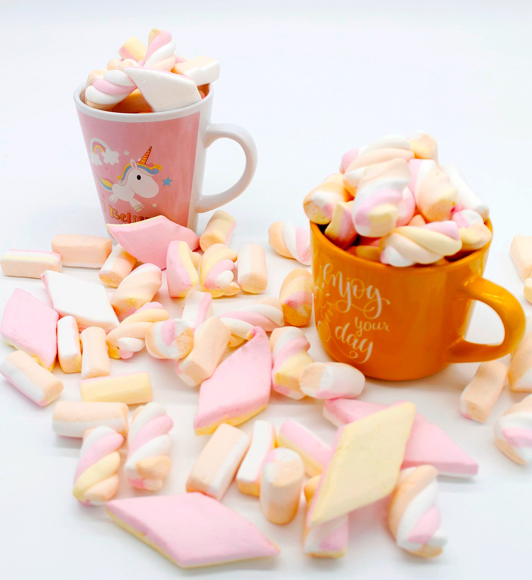 Mr. Mallo Süßigkeit Mr. Mallo Marshmallows Spitzbeutel bunt (12x 250g), 12 x 250 g, (Schaumzuckerware Marshmallow Bunt 12 á 250g Beutel) – Bild 5 von 5