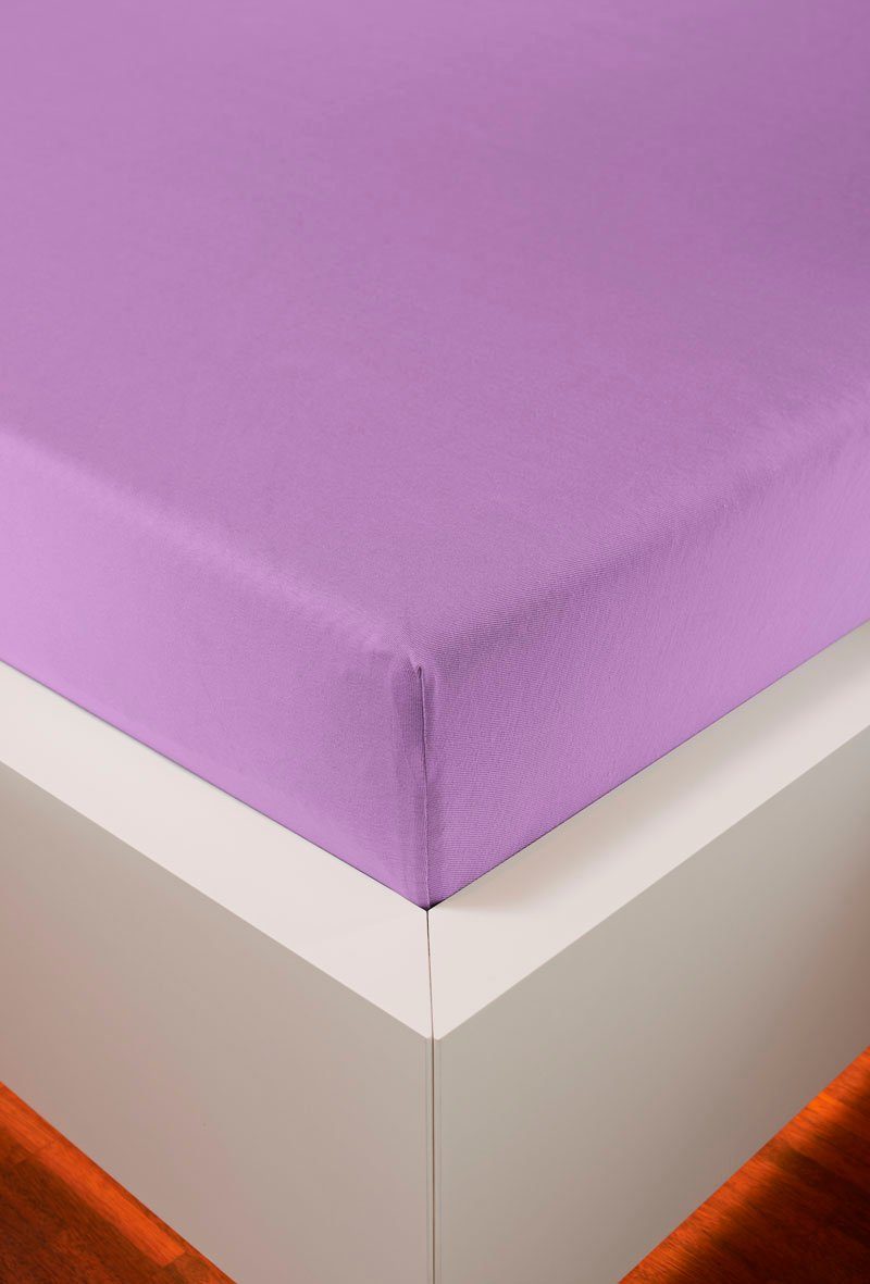 bellana Spannbettlaken "Jersey-Elasthan Aqua in Gr. 90x200, 140x200 oder 18 günstig online kaufen