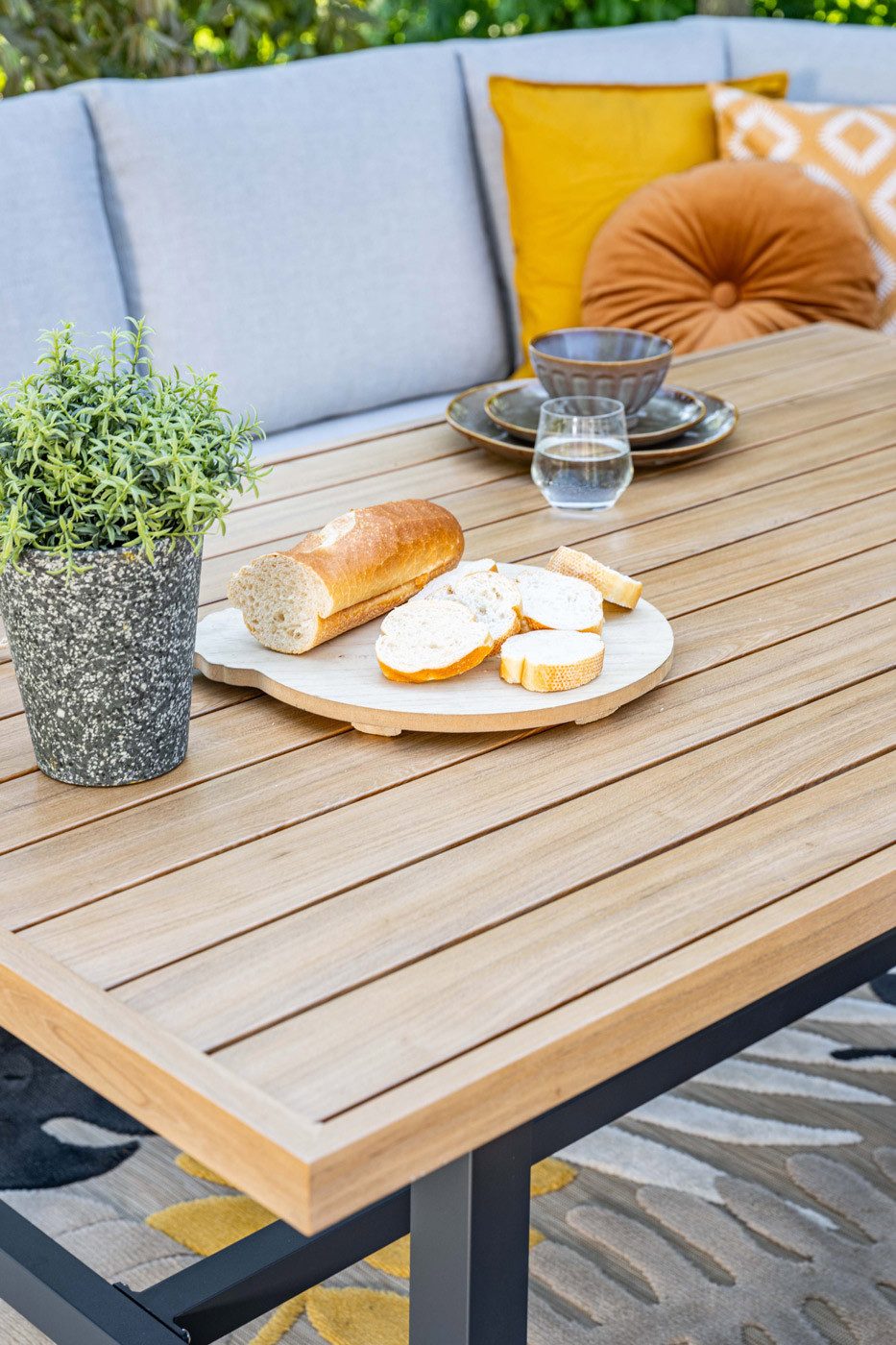 Garden Impressions Gartenlounge-Set Elati 5-teilig, Premium Dining Ecklounge Set, Gartenmöbelset, (5-tlg)