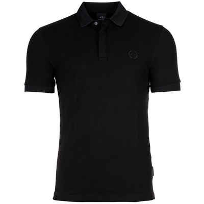 ARMANI EXCHANGE Poloshirt Herren Poloshirt - Slim fit, einfarbig, Cotton