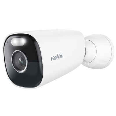 Reolink Argus Series B340 kabellose akkubetriebene 5 MP Dualband WLAN Überwachungskamera (Innenbereich, Außenbereich, Erkennung von Personen und Fahrzeugen, Nachtsicht in Farbe, 2-Wege-Audio)