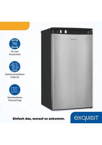 Exquisit Šaldytuvas  KS85-V-091E 843 cm hoch 45 cm plotis 76 L Volumen
