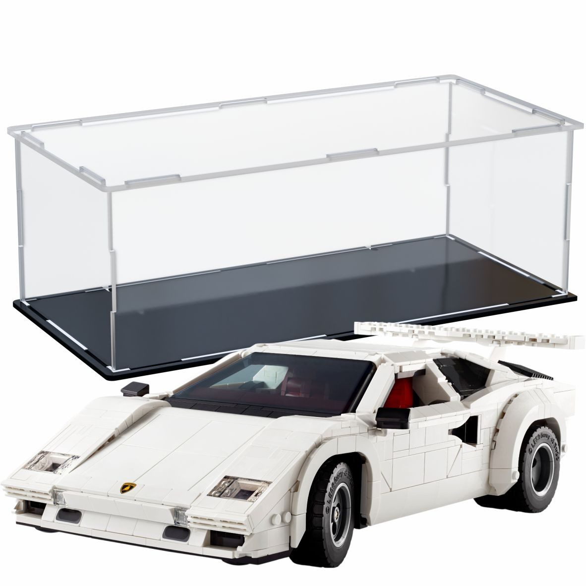 FiguWorld GmbH Vitrine aus Acryl für LEGO® Icons Lamborghini Countach 10337