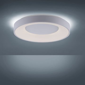 click-licht LED Deckenleuchte LED Deckenleuchte Anika in Weiß 30W 3200lm, keine Angabe, Leuchtmittel enthalten: Ja, fest verbaut, LED, warmweiss, Deckenlampe, Deckenbeleuchtung, Deckenlicht