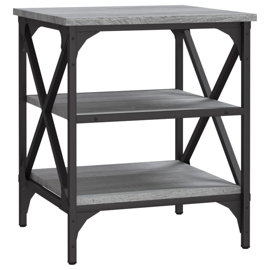 vidaXL Beistelltisch Beistelltisch Grau Sonoma 40x42x50 günstig online kaufen