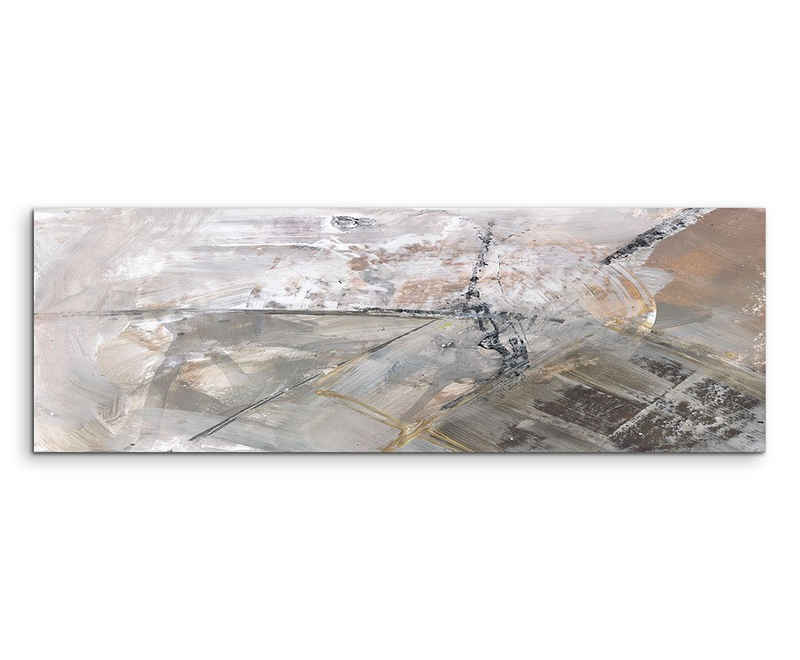 Sinus Art Leinwandbild Abstraktes Panoramabild 666 150x50cm