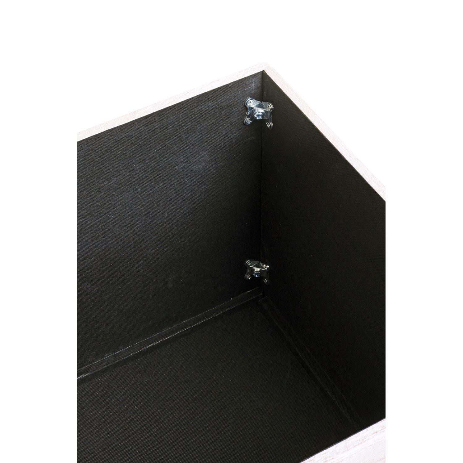 HAKU Sitztruhe Truhe - Motiv Kunstleder, MDF - H. 42cm x B. 65cm - Sitzbank (1xSitztruhe, Deckelbank - Truhenbank), Banktruhe - Truhenbank - Sitzkiste - Kistenbank