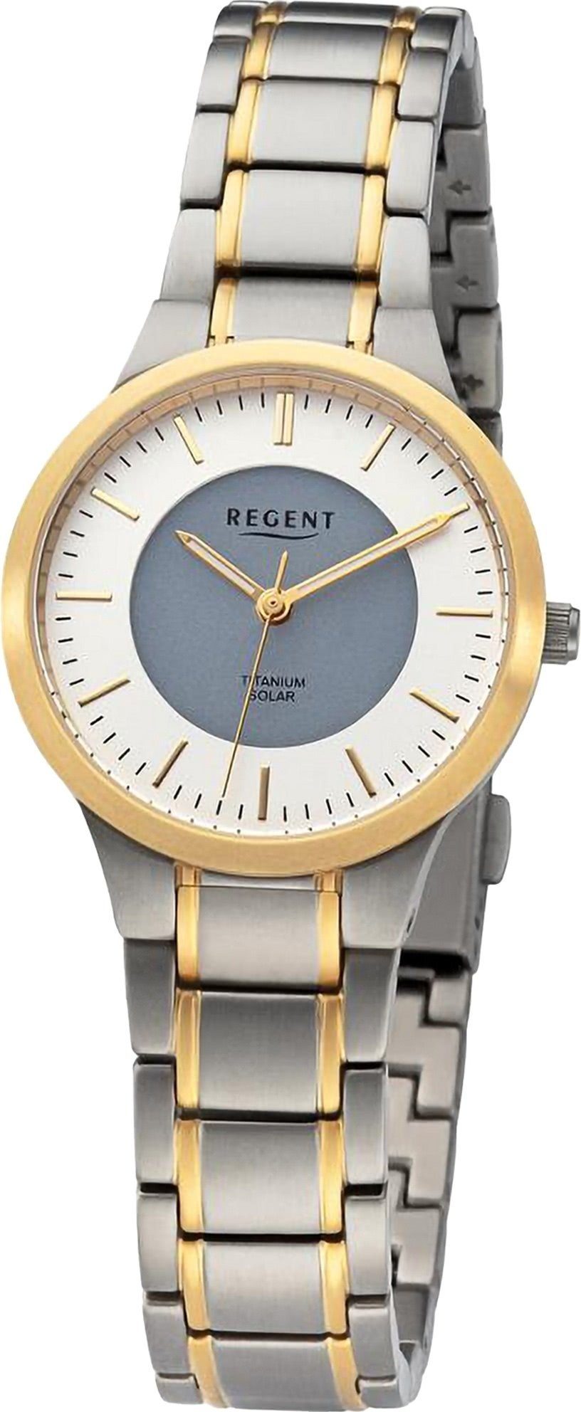 Quarzuhr Regent Damen Armbanduhr Analog