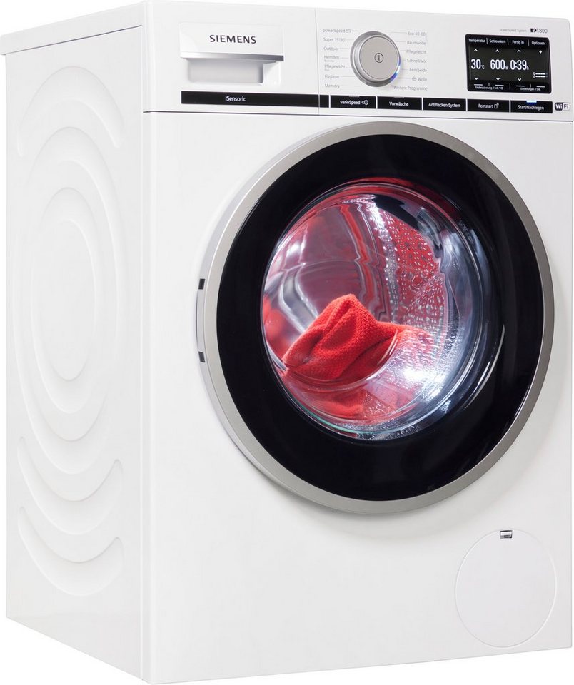 Taktik Fall Durchmesser siemens wm14vg43 iq800 waschmaschine ...