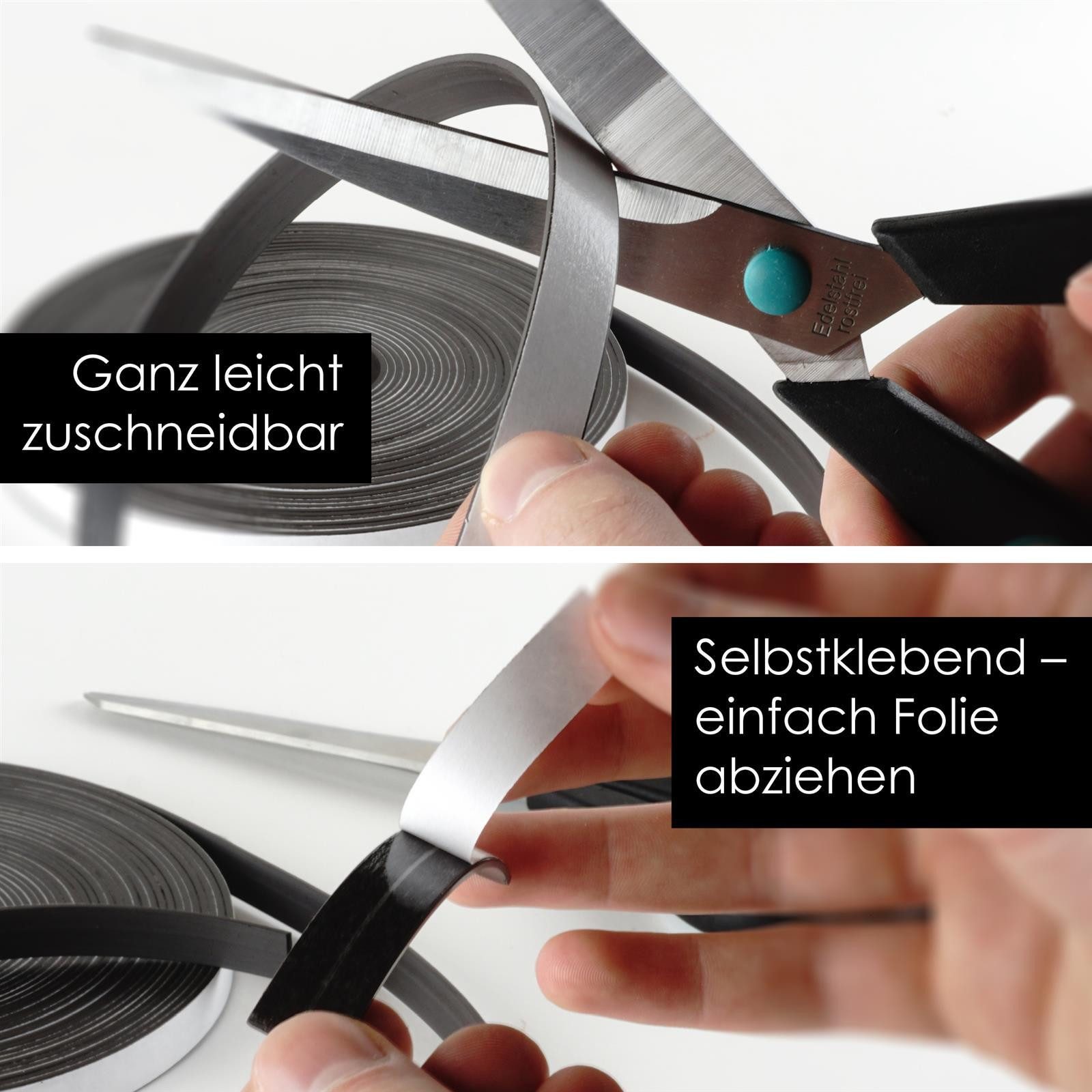 OfficeTree Magnet OfficeTree Magnetband - 10 m - selbstklebend – Bild 4 von 5
