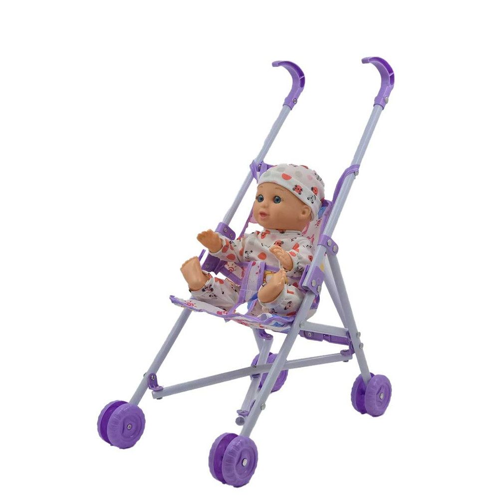 Besttoy Babypuppe Puppenbuggyset mit Luisa - ca. 26 cm günstig online kaufen