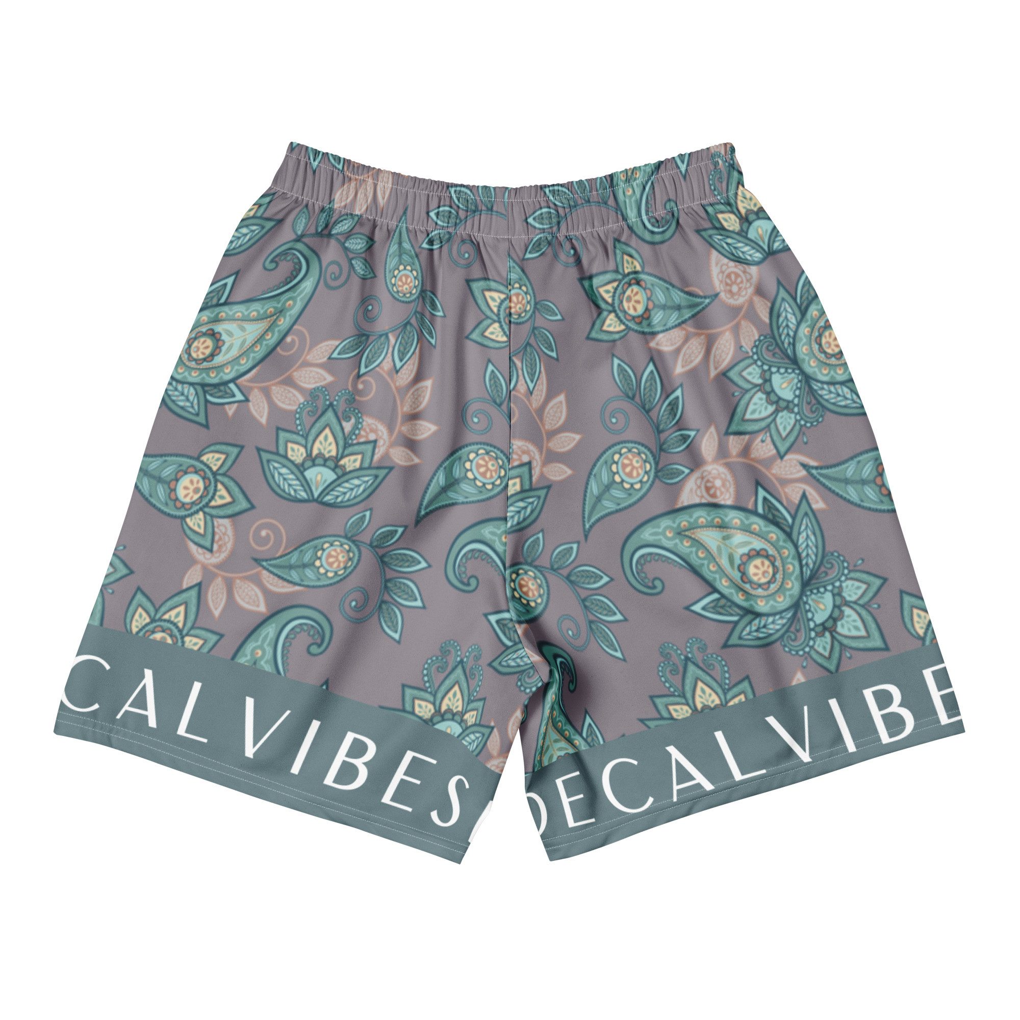 DECALVIBES Trainingsshorts Multifunctional Damen Sport Shorts Ultimate Vintage Leaves 4-Wege-Stretch, atmungsaktiv, elastischer Bund, vielseitig einsetzbar
