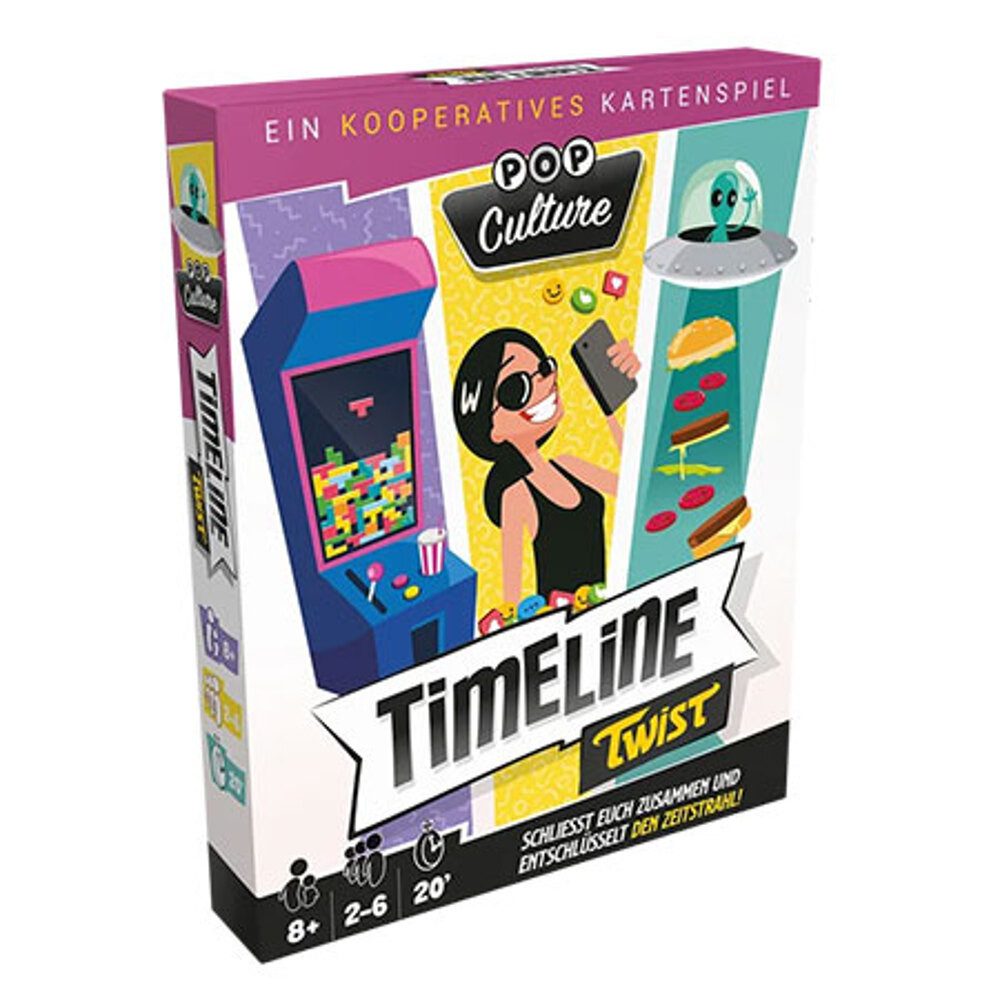 Asmodee Spiel Timeline Twist: Pop Culture