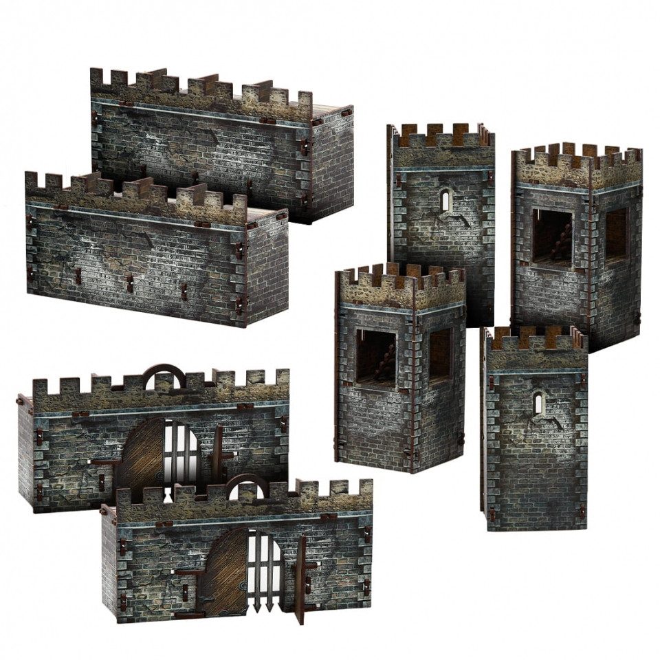 e-Raptor Spiel, Constructions Set - Stone Fortress