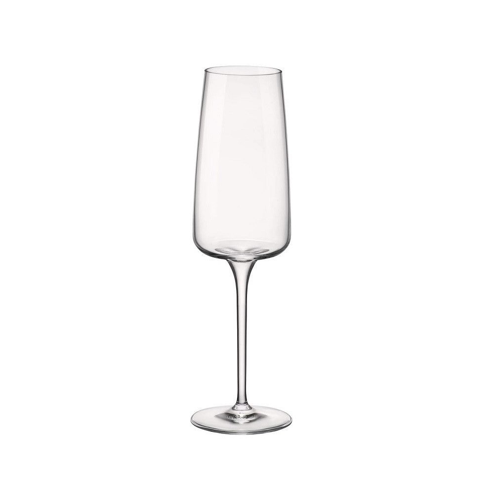 Bormioli Rocco Sektglas Bormioli Rocco Nexo Champagnerglas 240 ml 6er Set, Glas