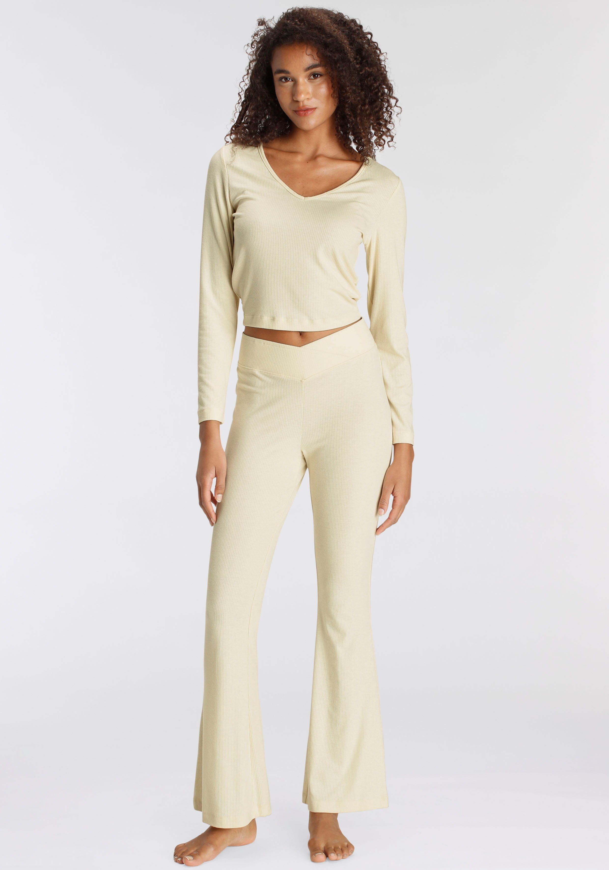 LASCANA Pyjama (Set, 2 tlg) aus günstig online kaufen