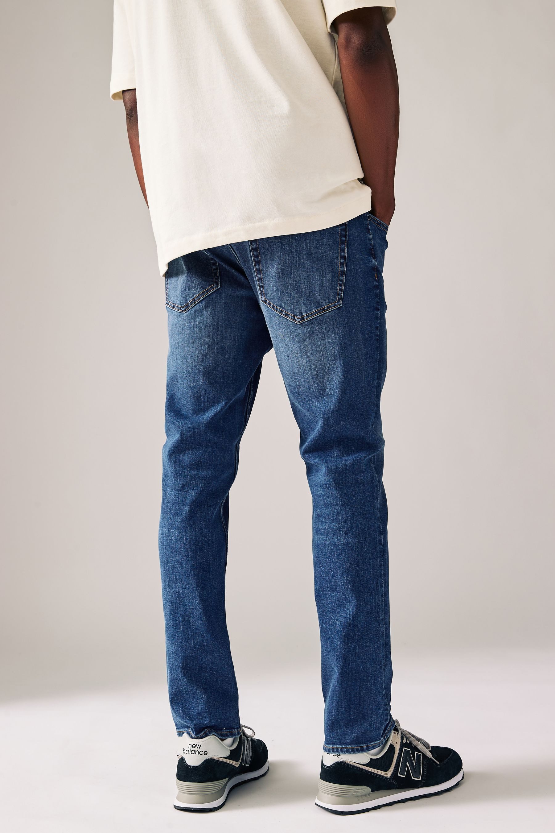 Next Skinny-fit-Jeans Skinny Fit Essential Jeans mit Stretch (1-tlg) günstig online kaufen