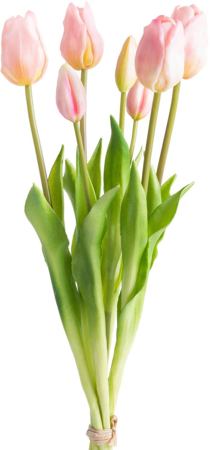 Kunstblume Tulpenbündel aus cm, Tulpe, Kunststoff Botanic-Haus, 47 Höhe
