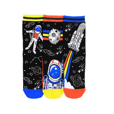 United Oddsocks Freizeitsocken Astronaut Oddsocks Socken in 30,5-38,5 im 3er Set