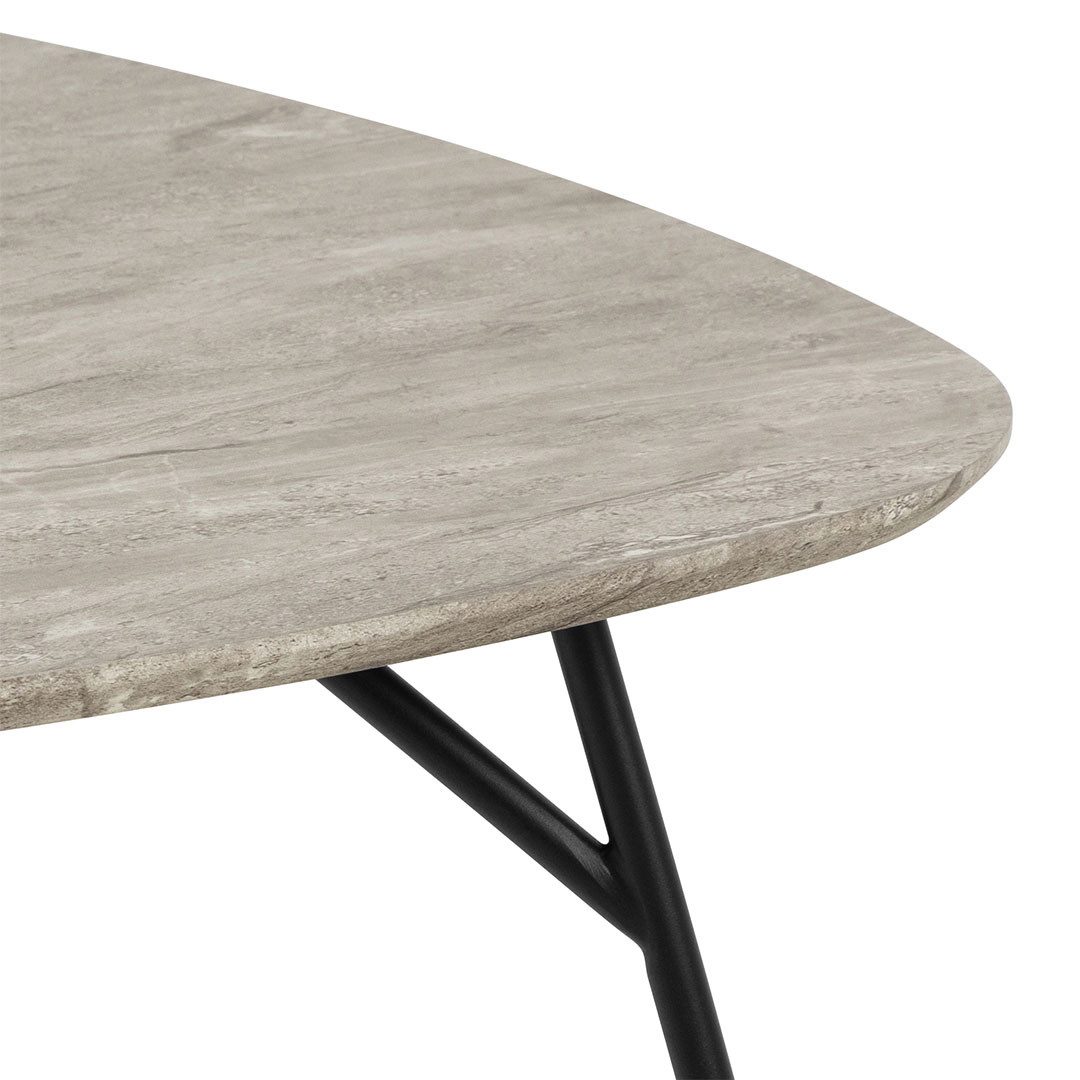 ACTONA GROUP Couchtisch Caracas Couchtisch Grau.
