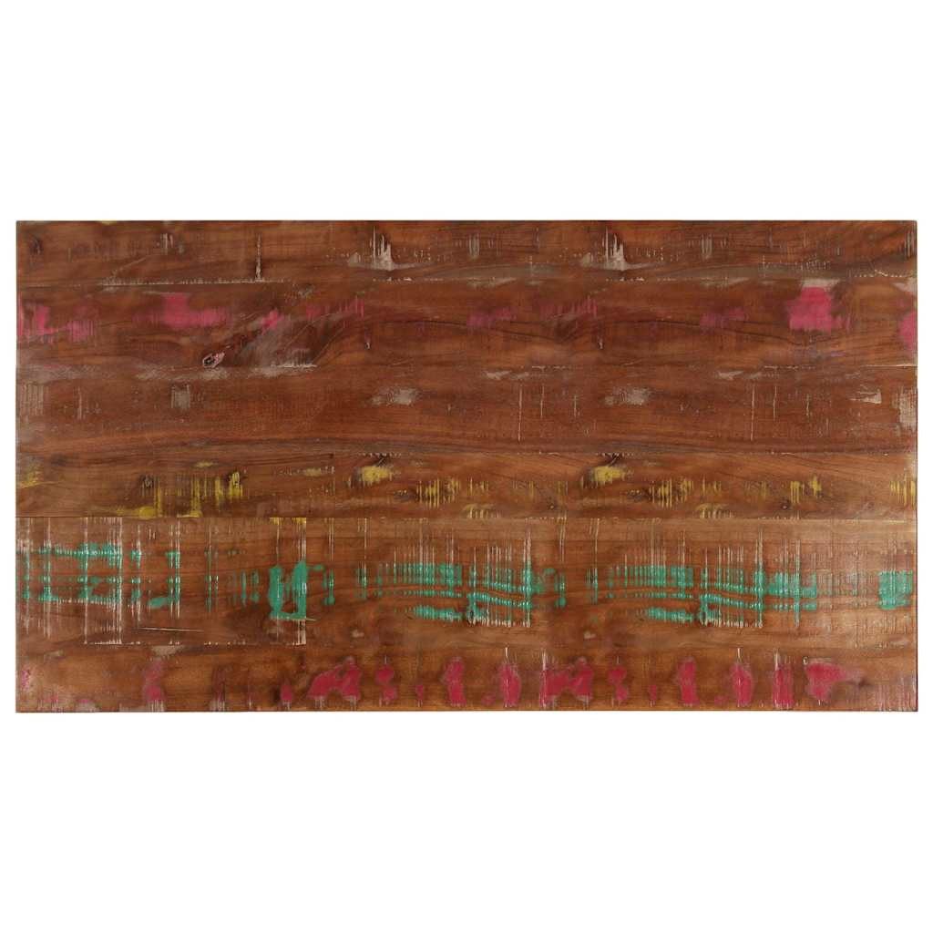 vidaXL Tischplatte, Tischplatte 100x60x3,8 cm Rechteckig Altholz Massiv