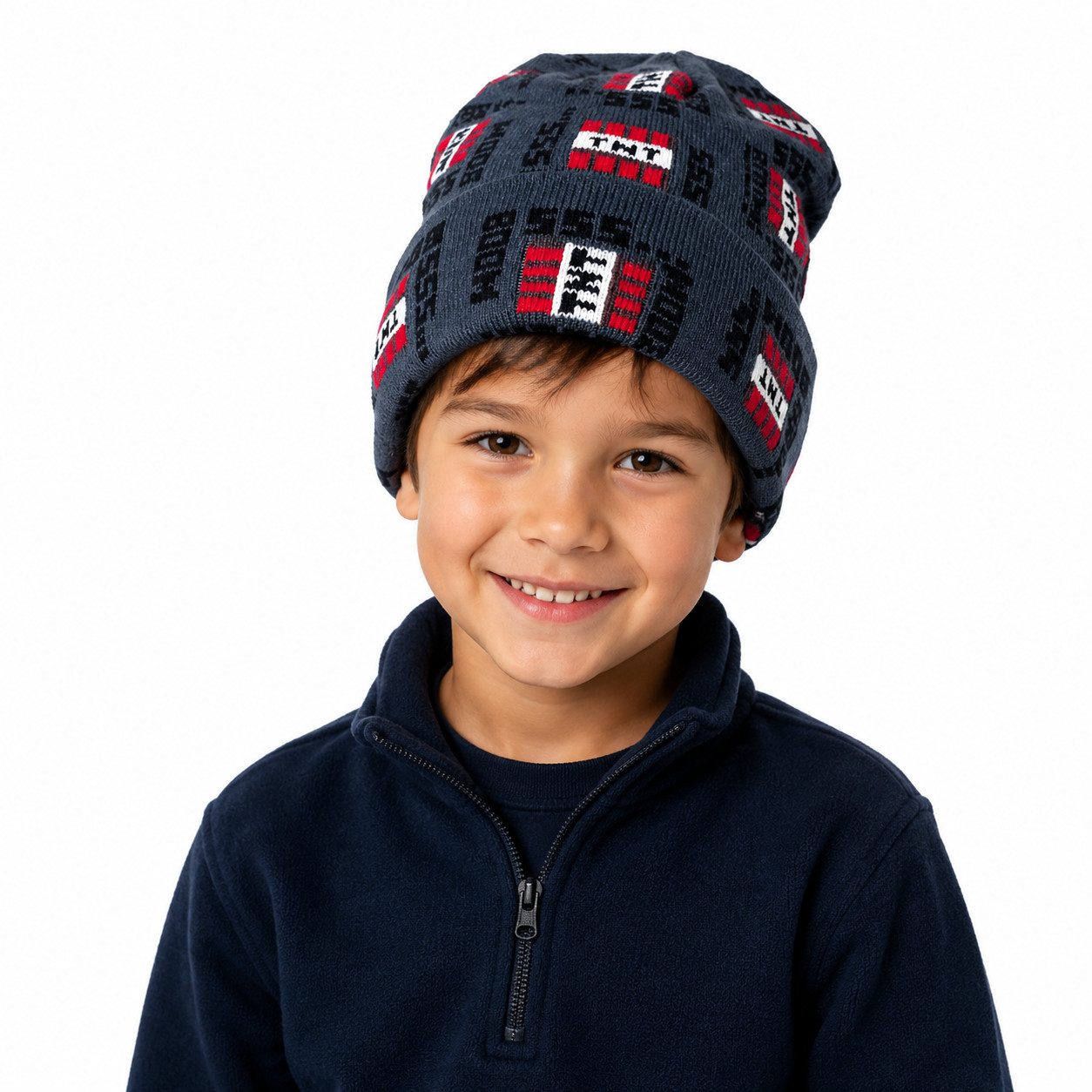 Minecraft Strickmütze MINECRAFT KINDER MÜTZE JUNGEN UND MÄDCHEN 54 + 56