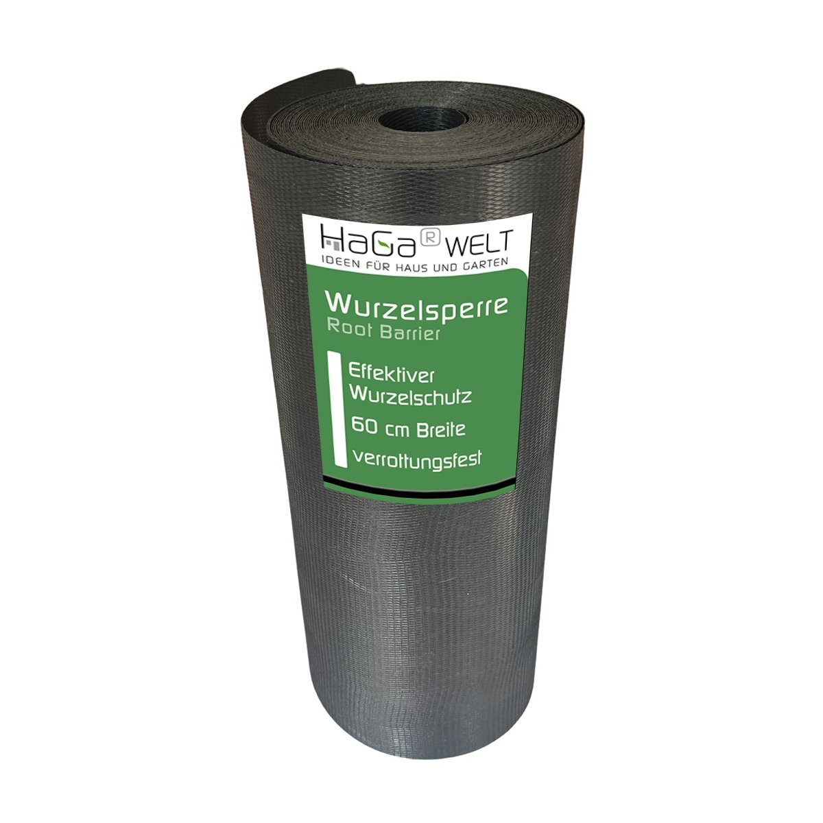 HaGa Unkrautvlies Wurzelsperre in 60cm Breite (Meterware)