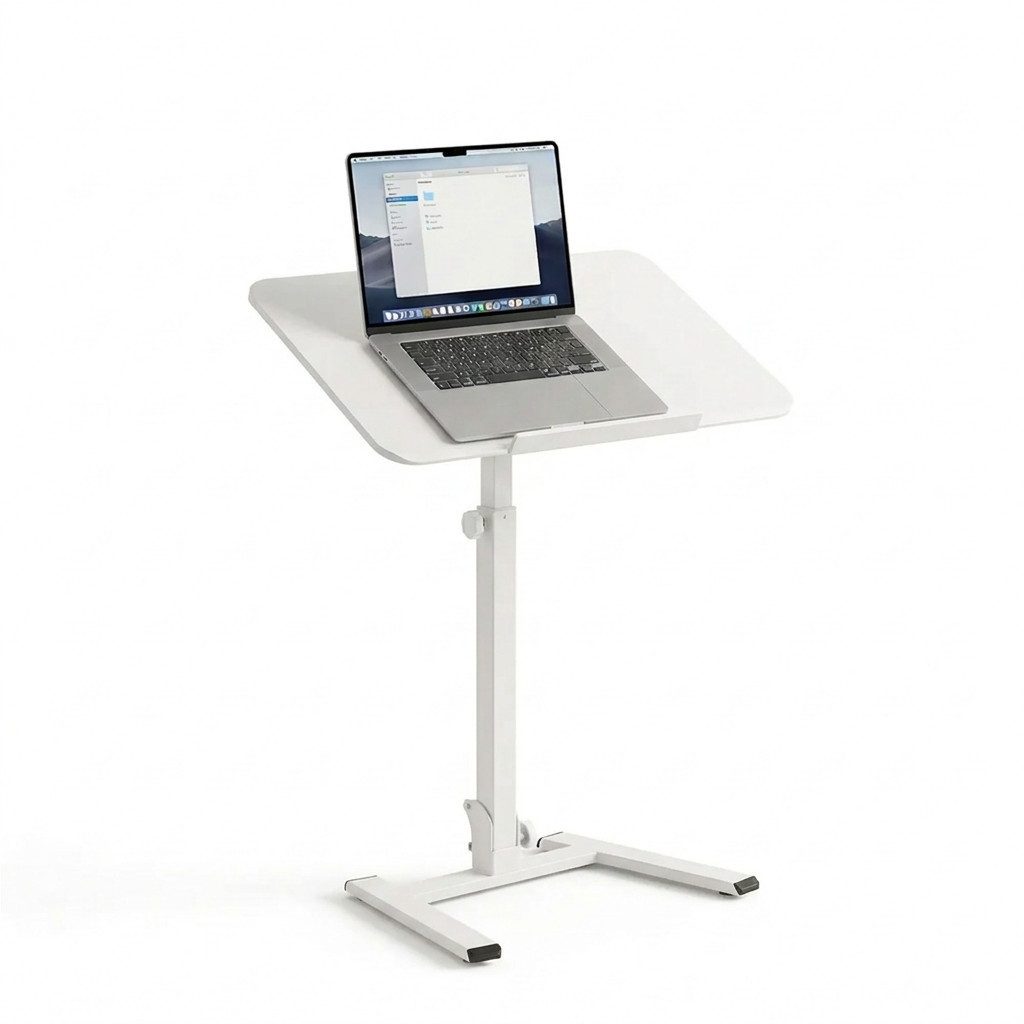 Musso Laptoptisch AnyDesk D7 Mobiler Sofatisch & Beistelltisch (1-St), Höhenverstellbarer Steh-Sitz-C-Tisch, klappbar, neigbar