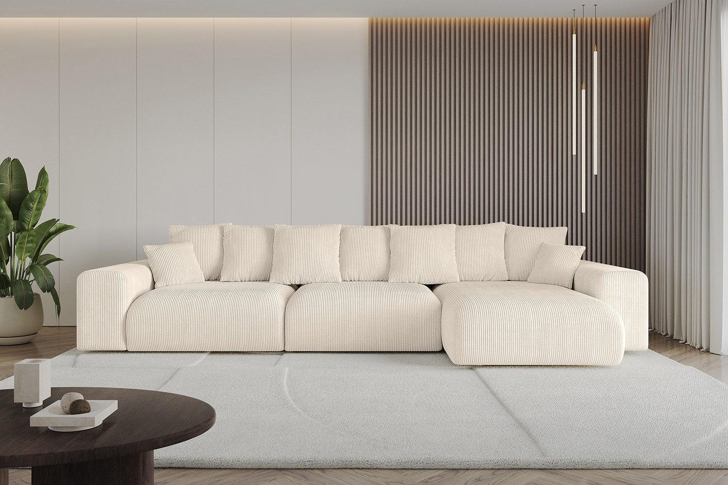 ALTDECOR Ecksofa ESKAR-L2, Couch mit Schlaffunktion, Wohnzimmer - Wohnlands günstig online kaufen