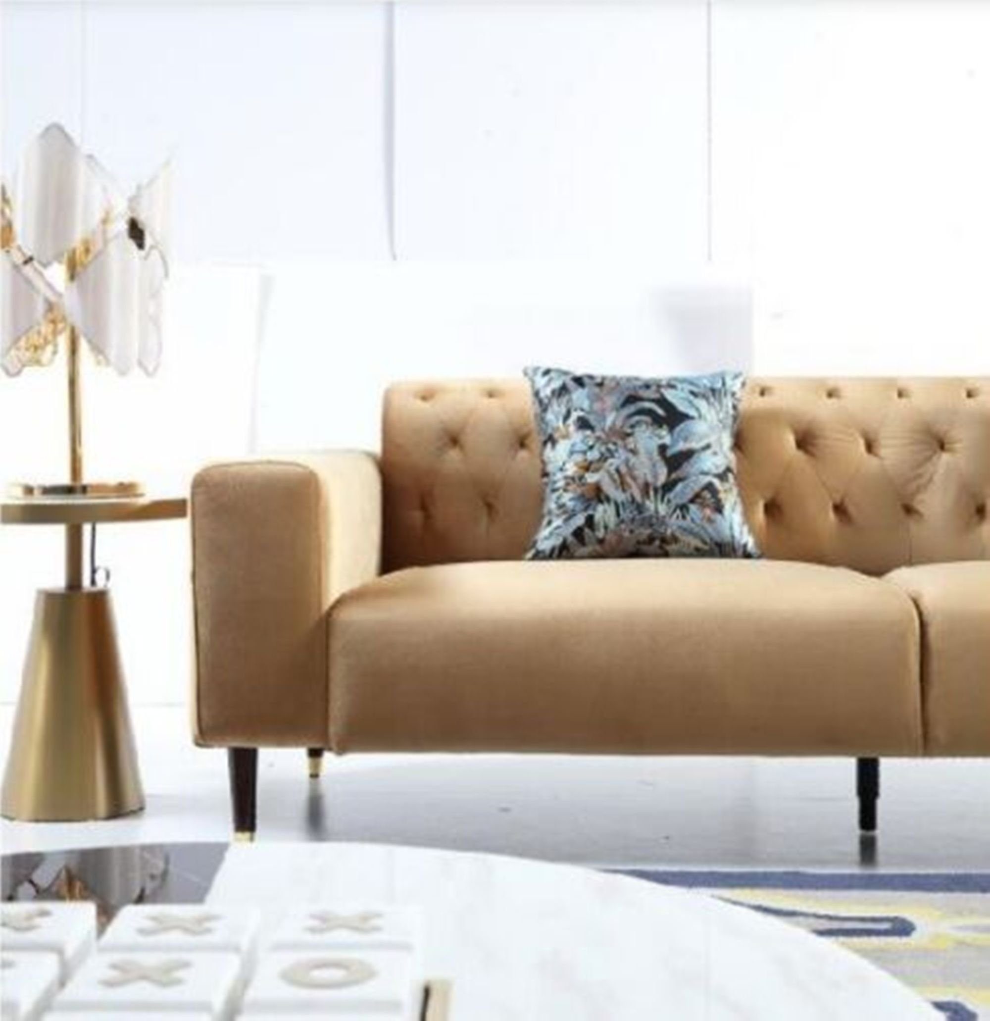 JVmoebel Sofa Braune Chesterfield Couch Sofagarnitur 3+2+1+1 Garnituren 3+2+1+1 Set, Made Set, Europe in Sofa