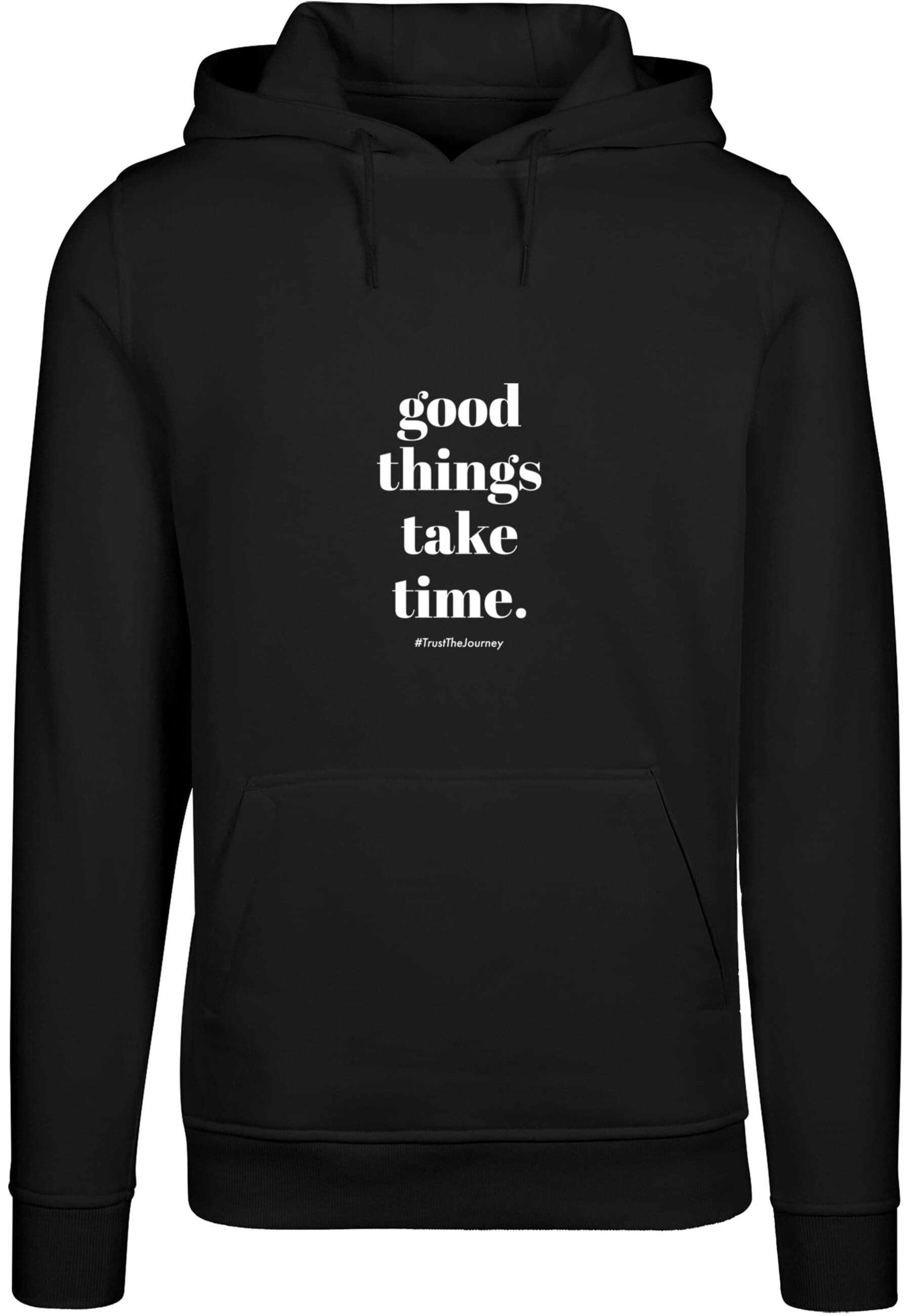 Merchcode Kapuzensweatshirt Merchcode Herren Good Things Take Time Hoody (1-tlg)