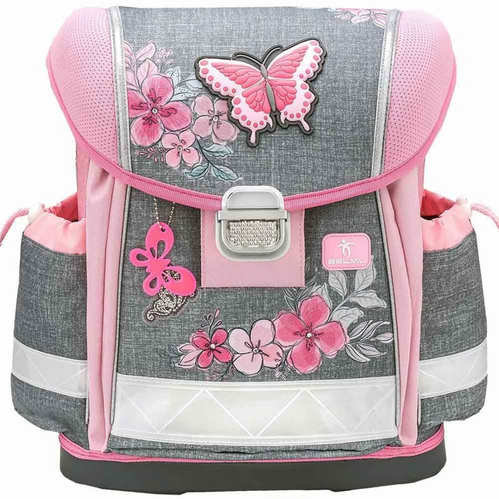 Belmil Schulranzen Set Classy 10-teilig 2025 Mädchen Butterfly Elegant