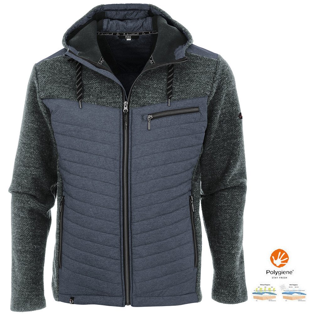 Maul Trekkingjacke Maul - Eibsee II Herren Winter-Hybridjacke – warm & wetterfest, navy