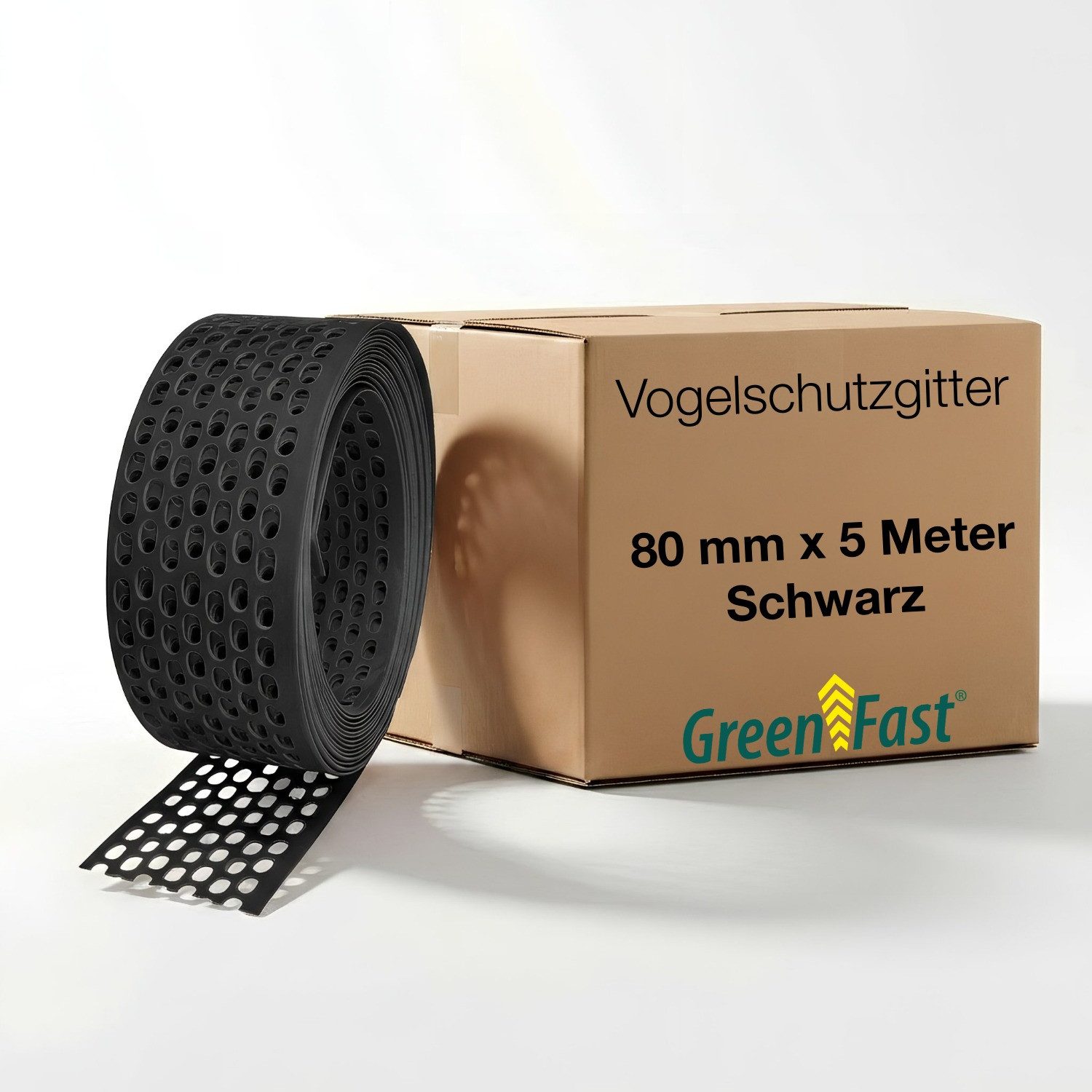 Silisto Universalschutzgitter Vogelschutzgitter 5m - Insektenschutz & Nistplatz-Abdeckung (80mm) (1 St., 5m), Einfache Montage, Schutz gegen Kleingetier und Ungeziefer
