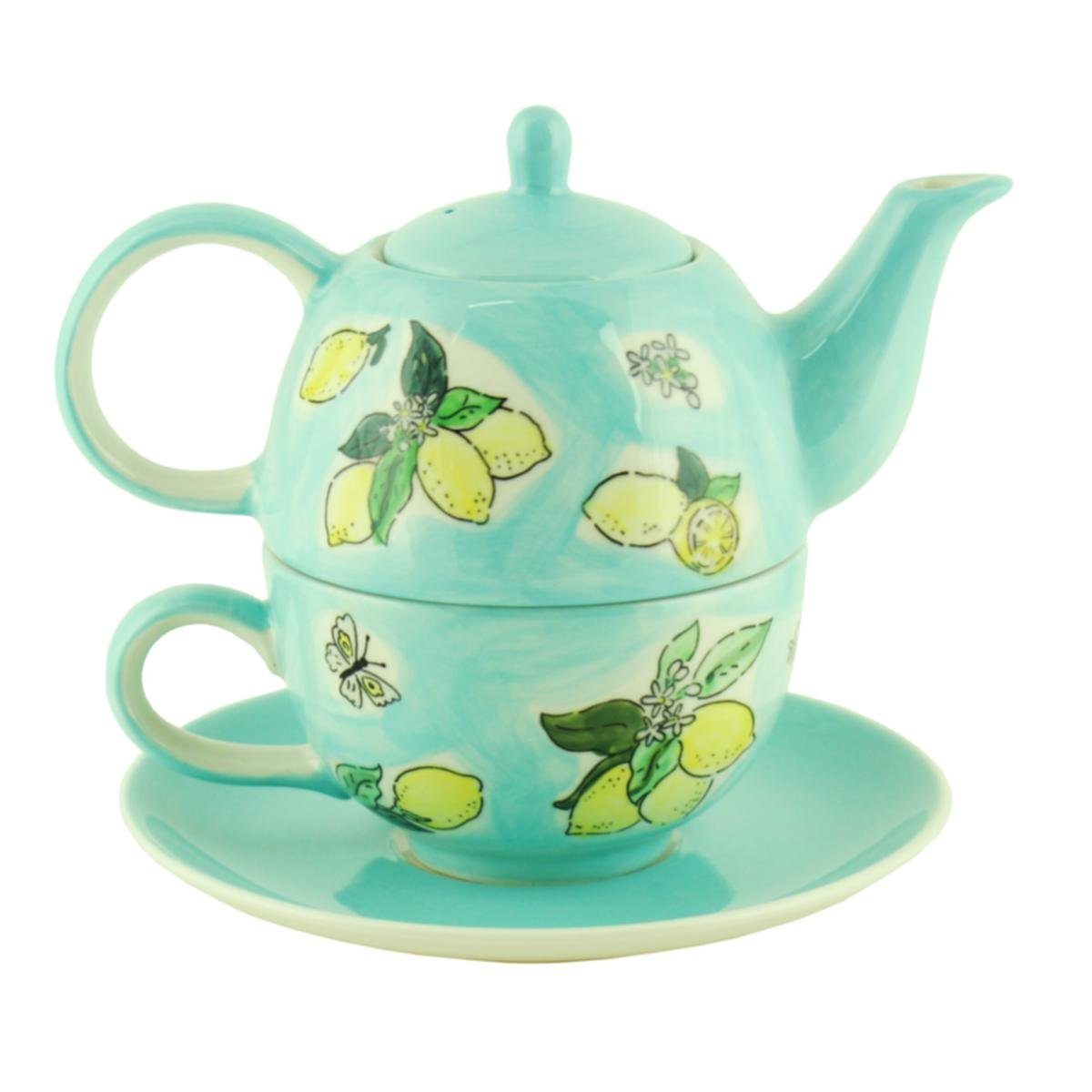 Teekanne One Limone, (Set) l, Mila Mila Tee-Set Keramik 0.4 Tea Tutto for