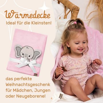 Wohndecke Warme Kuscheldecke Babydecke Blanket Baby Geschenk BE20-168, Be Mammy