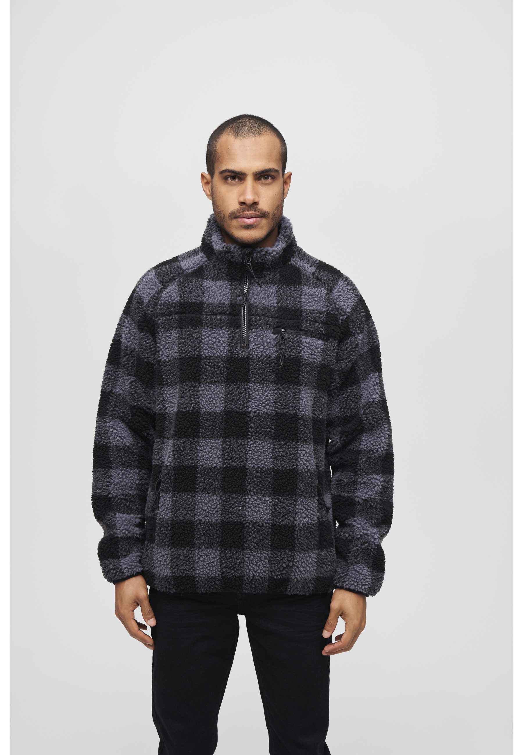 Brandit Sweatjacke Brandit Herren Teddyfleece Troyer (1-tlg)