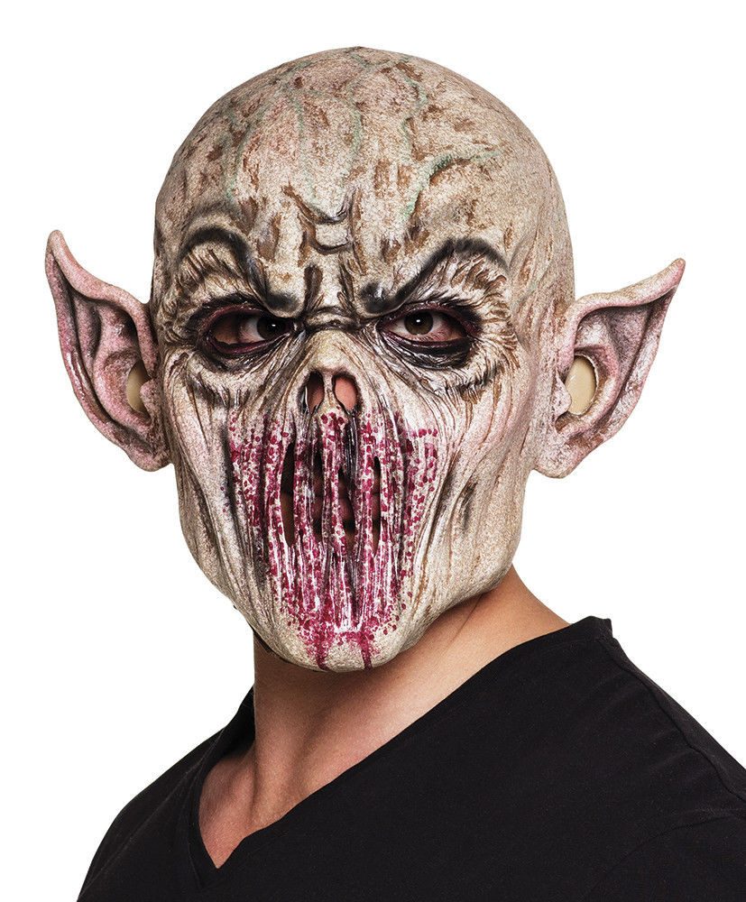 Kostüm Latexmaske Alien