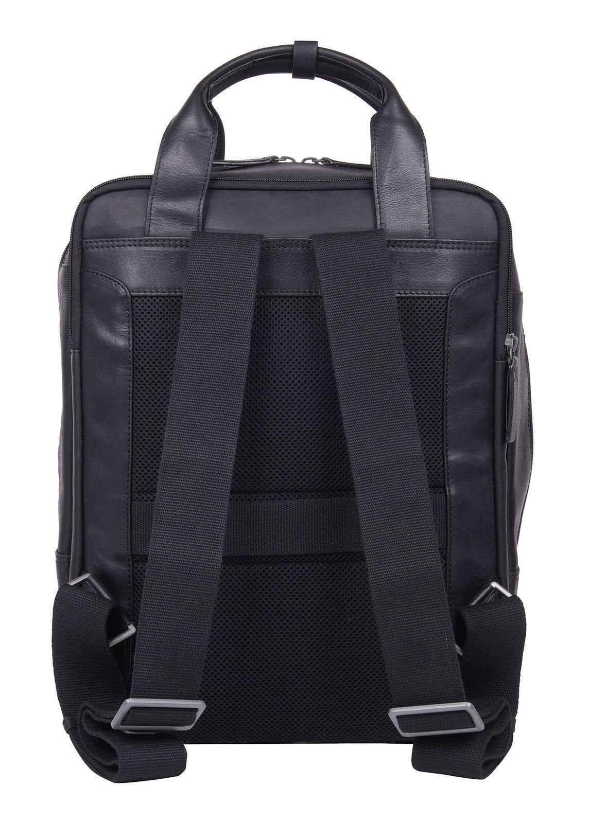 Strellson Rucksack Josh Backpack, aus echtem Leder