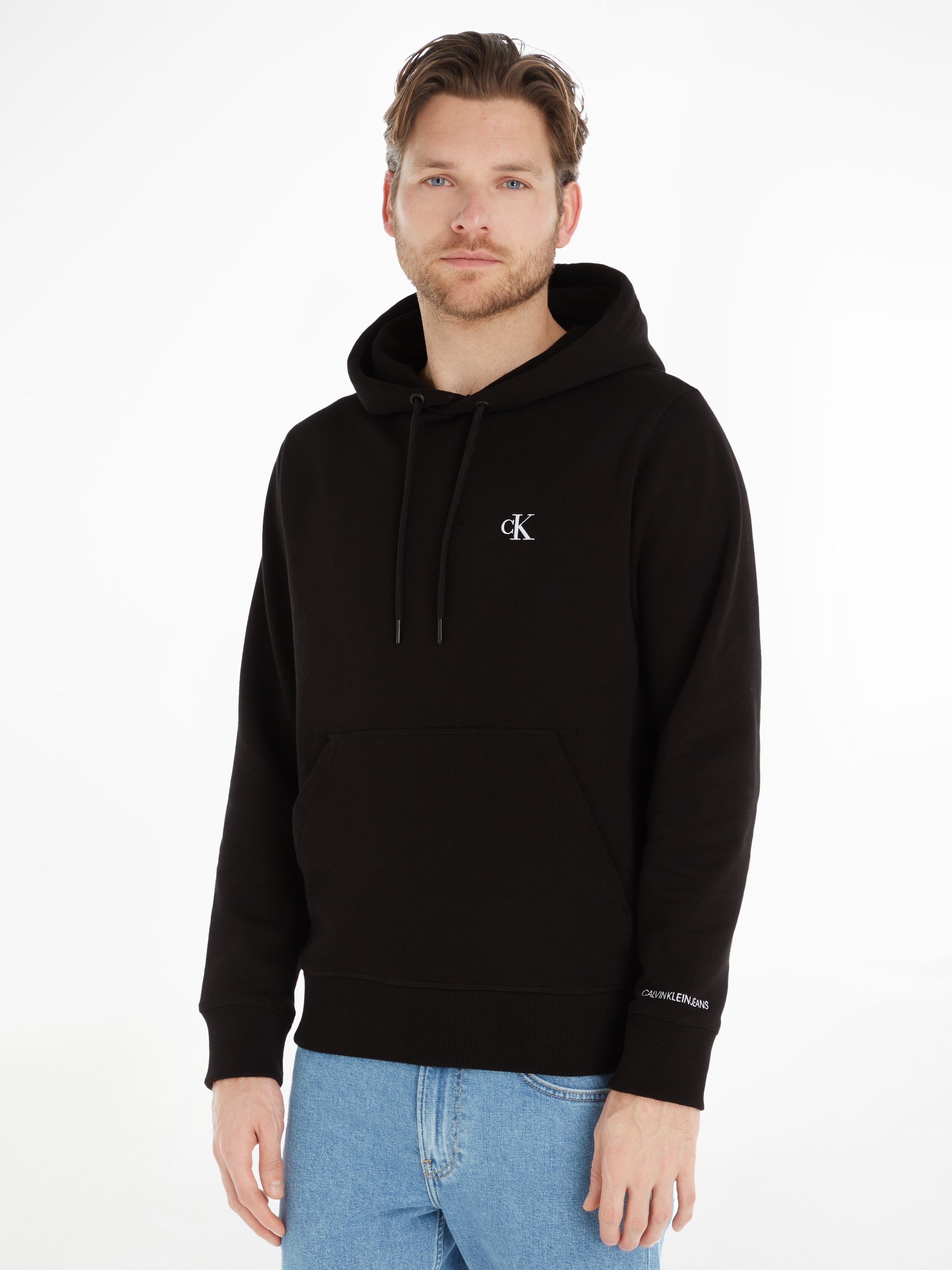 Calvin Klein Jeans Kapuzensweatshirt CK ESSENTIAL HOODIE CK Black | Sweatshirts